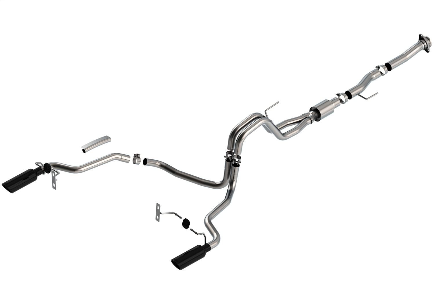 BORLA 140869BC Cat-Back(tm) Exhaust System - ATAK(r) - High quality product image showing BORLA 140869BC Cat-Back(tm) Exhaust System - ATAK(r) details and features