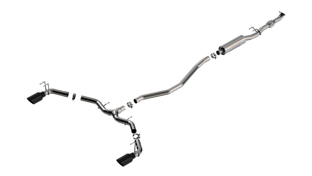 BORLA 140922BC S-Type Cat-Back Exhaust System Fits 22-23 Civic Integra - The Twister Group Tools product