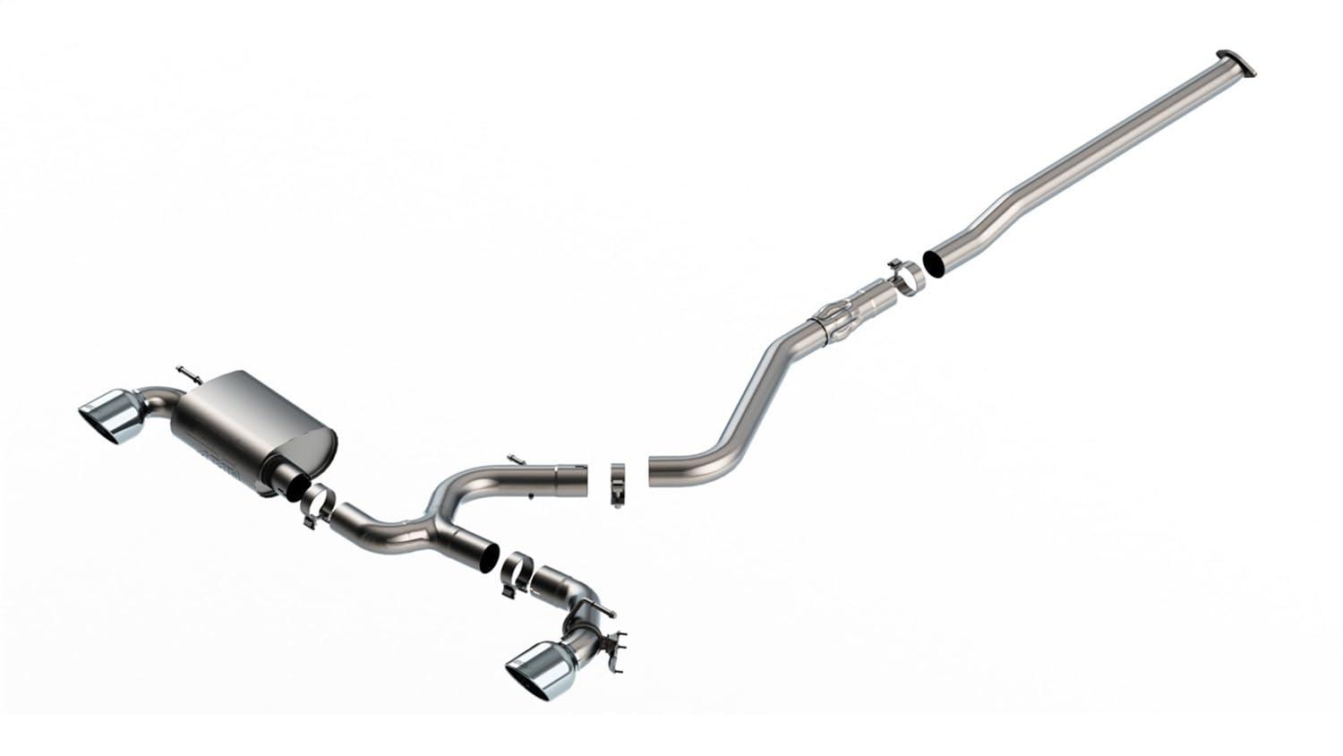 BORLA 140926 ATAK Cat-Back Exhaust System Fits 22-23 Kona N - High quality product image showing BORLA 140926 ATAK Cat-Back Exhaust System Fits 22-23 Kona N details and features