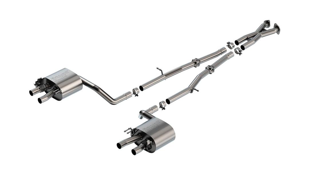 BORLA 140936 S-Type Cat-Back Exhaust System Fits 22-23 Stinger - The Twister Group Tools product