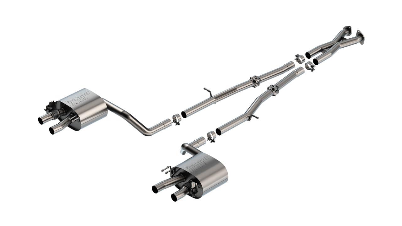 BORLA 140936 S-Type Cat-Back Exhaust System Fits 22-23 Stinger - High quality product image showing BORLA 140936 S-Type Cat-Back Exhaust System Fits 22-23 Stinger details and features