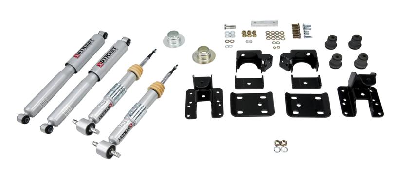BELLTECH 1001SP Lowering Kit -1-3 INCH/4 INCH 2015-2020 F150 2WD/4WD including Street Performance Shocks
