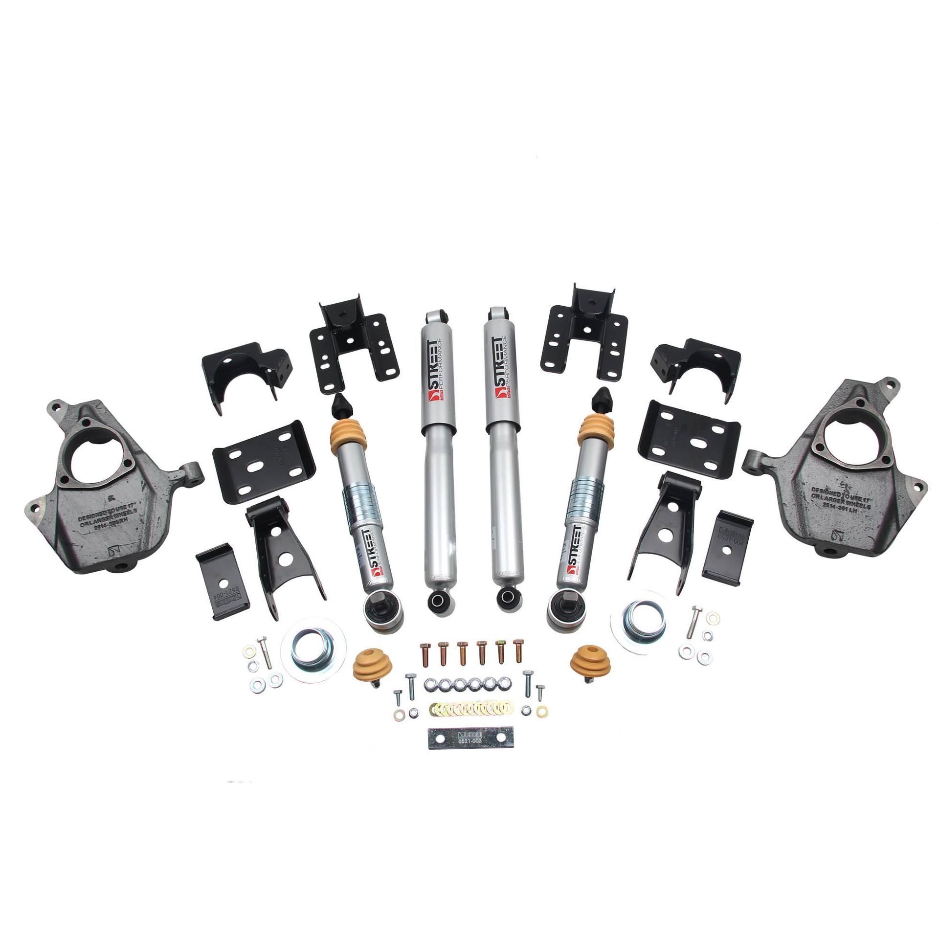 BELLTECH 1011SP Lowering Kit for Sil/Sierra All Cab 2WD 2F/4R - High quality product image showing BELLTECH 1011SP Lowering Kit for Sil/Sierra All Cab 2WD 2F/4R details and features