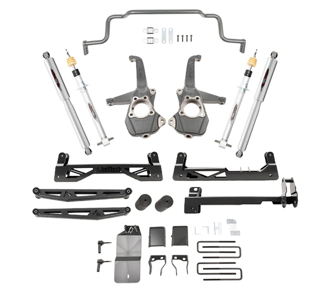 BELLTECH 150210TPS 6 INCH Trail Performance Suspension Lift Kit for 19-21 Silverado/Sierra 1500 4WD/RWD - The Twister Group Tools product