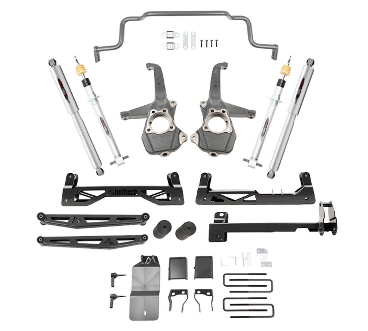 BELLTECH 150210TPS 6 INCH Trail Performance Suspension Lift Kit for 19-21 Silverado/Sierra 1500 4WD/RWD - High quality product image showing BELLTECH 150210TPS 6 INCH Trail Performance Suspension Lift Kit for 19-21 Silverado/Sierra 1500 4WD/RWD details and features