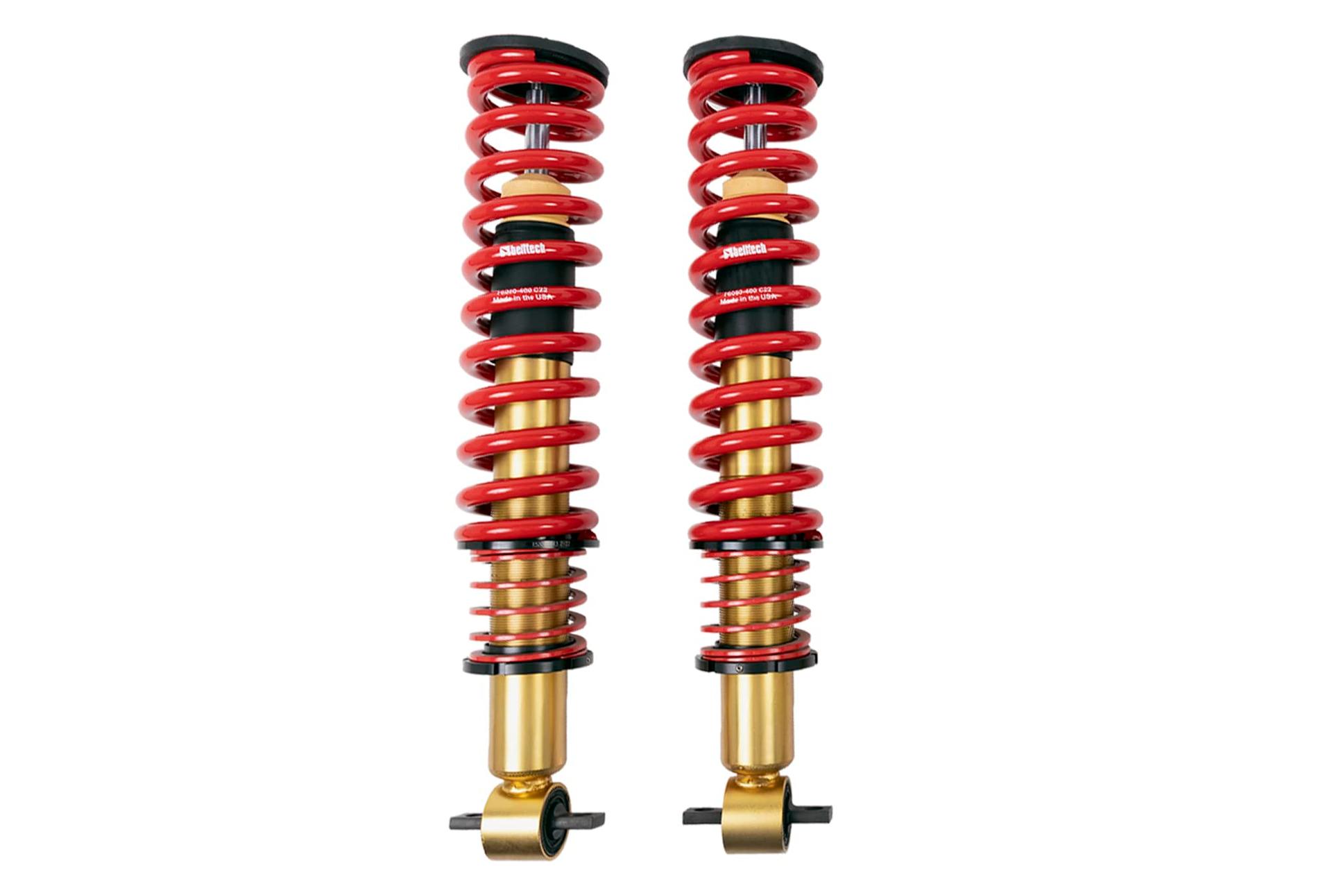 BELLTECH 15126 COILOVER KIT 0-4in. Height Adjustable Front Lifting Coilover Kit 2021+ Compatible/Replacement part for a Ford Bronco 4WD Exc. Sasquatch - High quality product image showing BELLTECH 15126 COILOVER KIT 0-4in. Height Adjustable Front Lifting Coilover Kit 2021+ Compatible/Replacement part for a Ford Bronco 4WD Exc. Sasquatch details and features