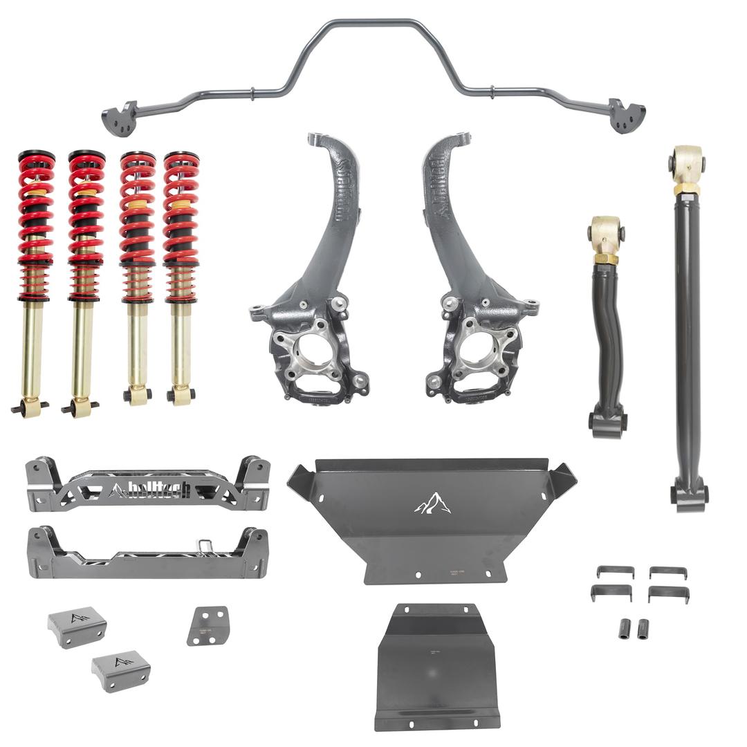 BELLTECH 152600HK 2021+ Ford Bronco Performance Handling 4in-7.5in Lift Lift Kit - The Twister Group Tools product
