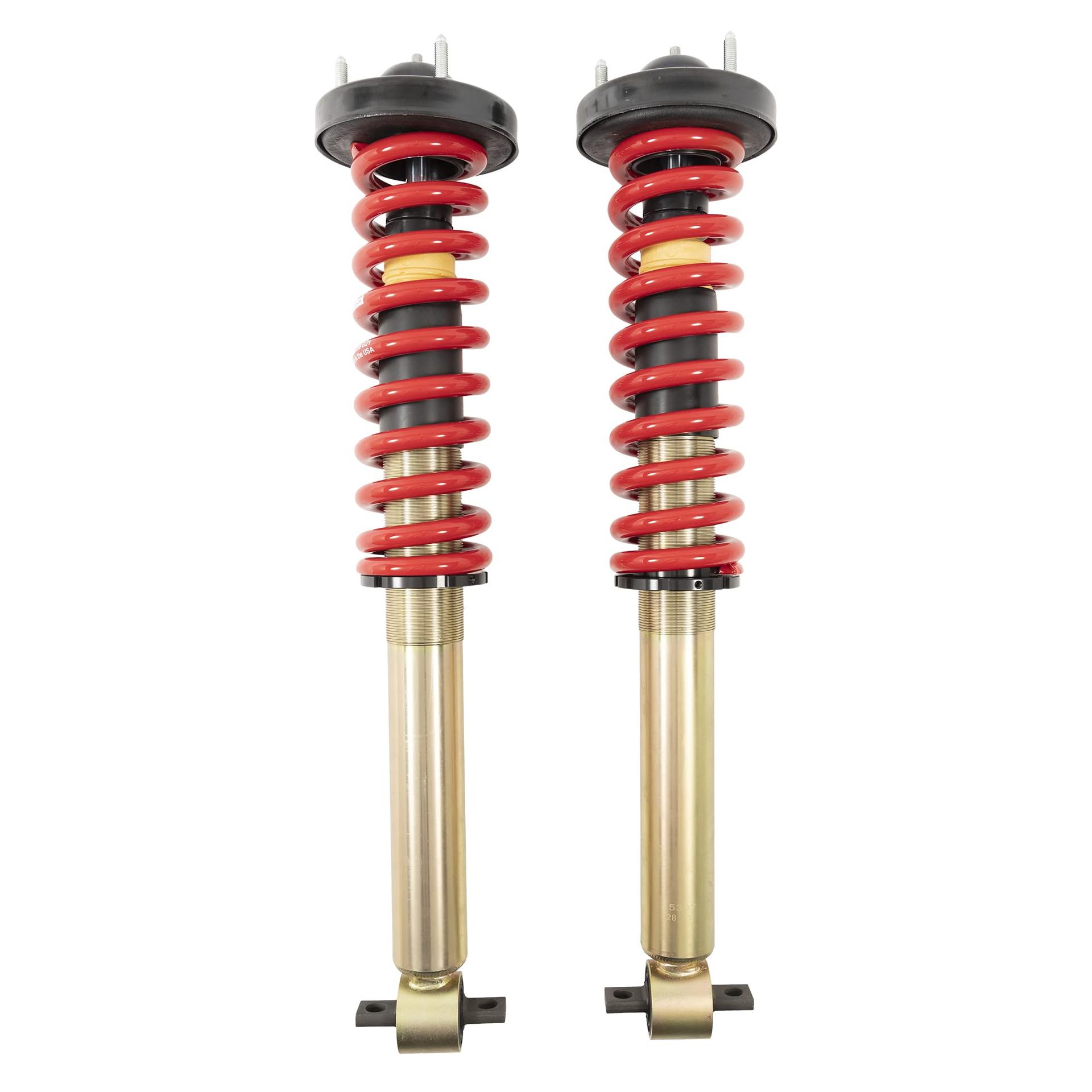 BELLTECH 15307 Coil Over Shock Absorber; Adjustable; 5 To 7 Inch Lift; Set Of 2 For 2021-2023 Ford F-150 w/ 5-7 Inch Lift - High quality product image showing BELLTECH 15307 Coil Over Shock Absorber; Adjustable; 5 To 7 Inch Lift; Set Of 2 For 2021-2023 Ford F-150 w/ 5-7 Inch Lift details and features