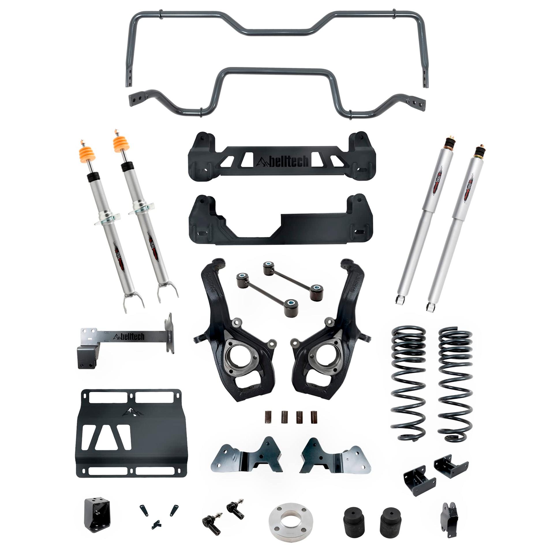 BELLTECH 153712TPS LIFT KIT 6-8in. Front and Rear Trail Performance Struts/Shocks 2019-2021 Compatible with/Replacement for Ram 1500 4wd - High quality product image showing BELLTECH 153712TPS LIFT KIT 6-8in. Front and Rear Trail Performance Struts/Shocks 2019-2021 Compatible with/Replacement for Ram 1500 4wd details and features