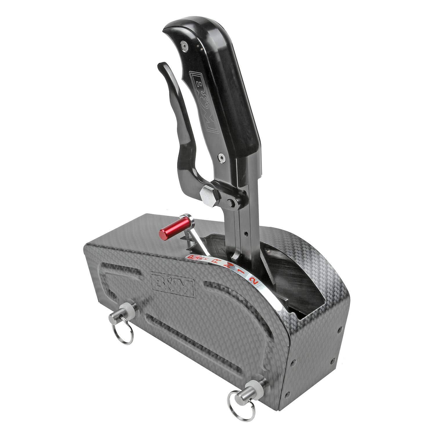 B&M 81059 Automatic Transmission Shift Lever Kit, black - High quality product image showing B&M 81059 Automatic Transmission Shift Lever Kit, black details and features