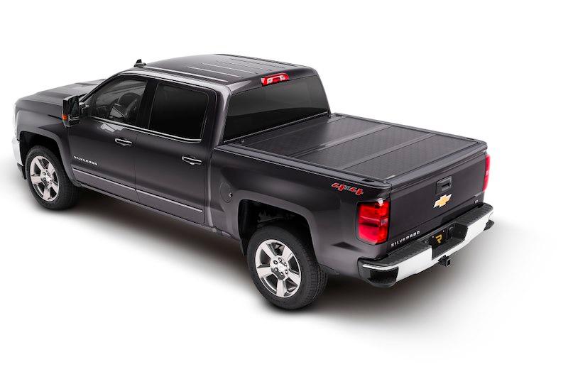 BAK 226121 Tonneau Cover; BAKFlip G2; Hard Folding; 2 Folds/ 3 Panels; Front Hinge Allows Entire Tonneau to Flip Up When Folded; Lockable Using Tailgate Handle Lock; Black; Aluminum; Can Be Used With BAK Tool Box - High quality product image showing BAK 226121 Tonneau Cover; BAKFlip G2; Hard Folding; 2 Folds/ 3 Panels; Front Hinge Allows Entire Tonneau to Flip Up When Folded; Lockable Using Tailgate Handle Lock; Black; Aluminum; Can Be Used With BAK Tool Box details and features