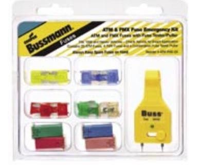 BUSSMANN ATMFMXEK Emergency Fuse Kit, 30-Pc.