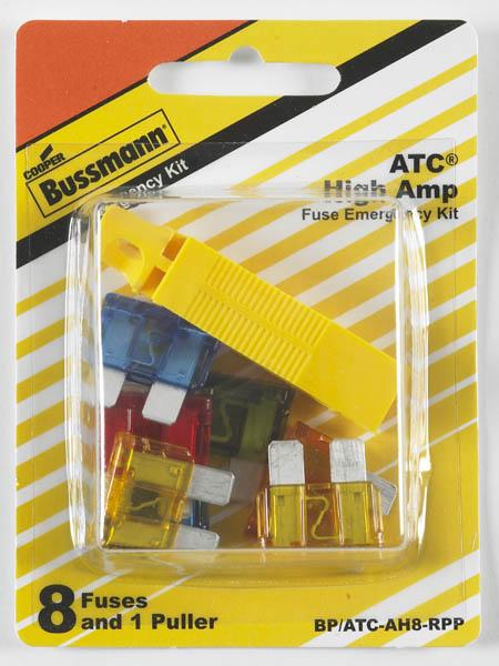 BUSSMANN BPATCAH8RP FUSE EMERGENCY KIT 8PC