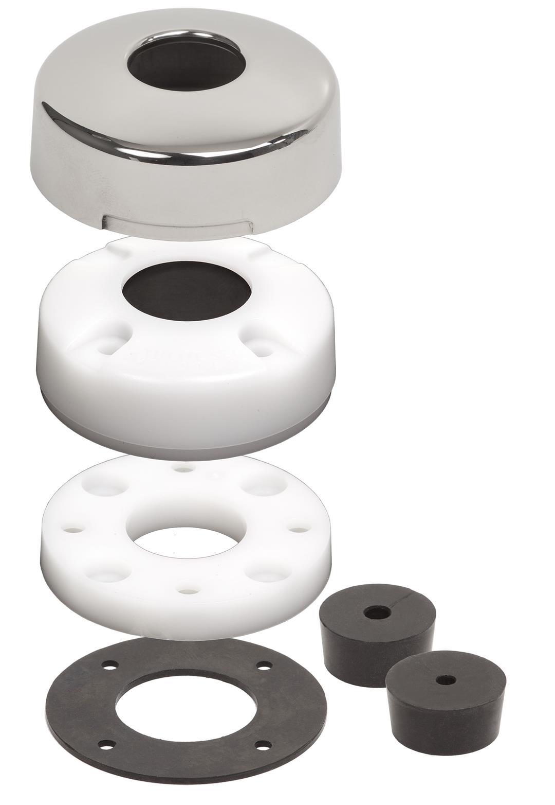 BLUE SEA 1002100 CableClam with Stainless Steel Dress Cap, 0.83-Inch - The Twister Group Tools product