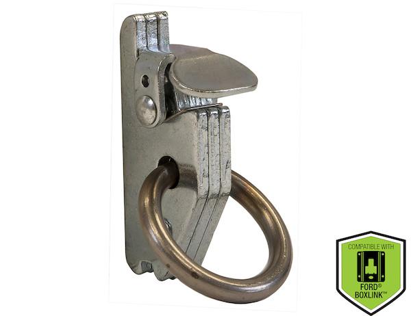 BUYERS PROD 01090 Track Rope Ring, E Tracks O Ring for Attachment Point for Tie Downs, 1-5/16 ID Ring, Steel Construction, Zinc Plated, WLL 2,000, Compatible with Ford Boxlink System - The Twister Group Tools product