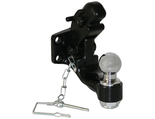 BUYERS PROD 10050 8-Ton Combination Hitch with Mounting Kit, 2 Inch Ball, Black - High quality product image showing BUYERS PROD 10050 8-Ton Combination Hitch with Mounting Kit, 2 Inch Ball, Black details and features