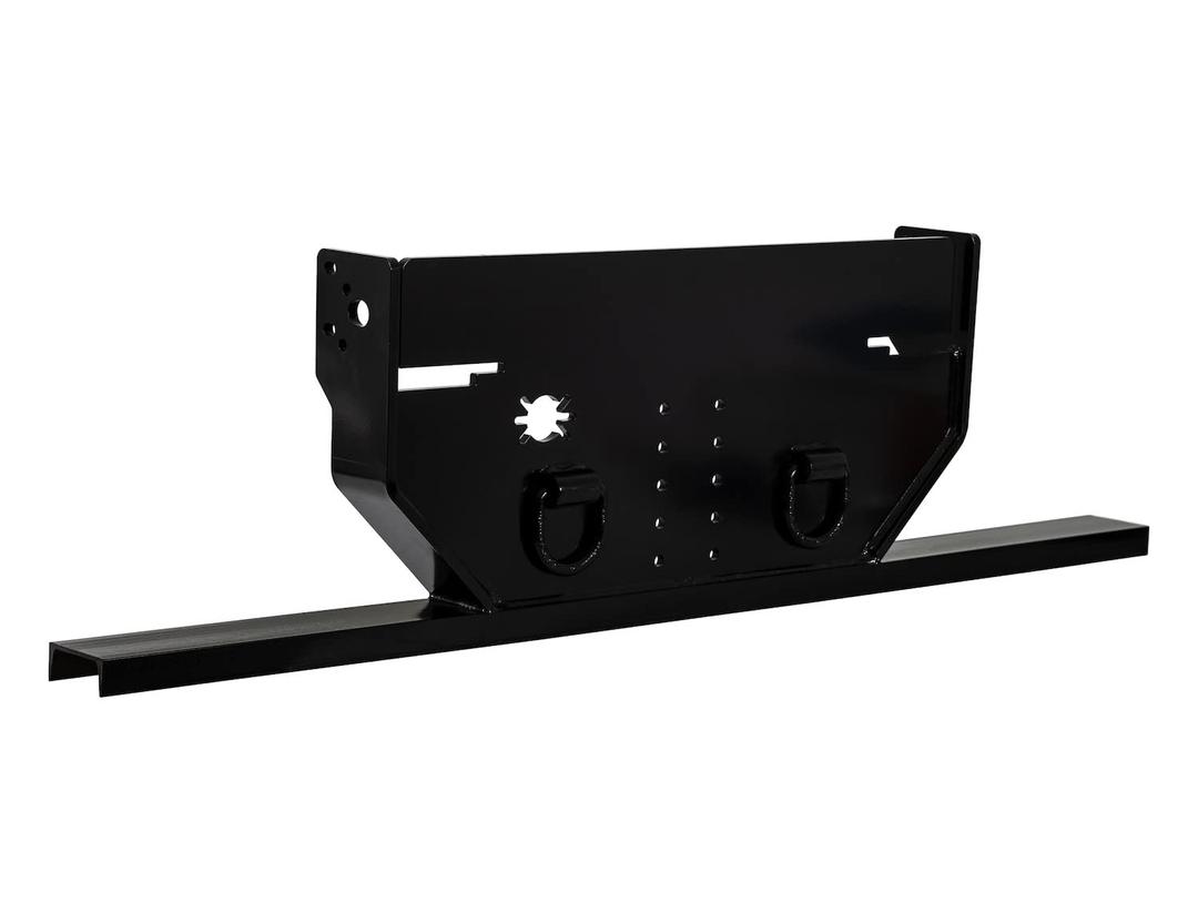 BUYERS PROD 1809031A Hitch Plate for Pintle Mount, Ford F350, F450, F550, 1999+, 1/2 INCH X 15.5 INCH, Bottom Channel Position, 20,000 MGTW, Pintle Hook Hitch Plate, Ford Truck Towing Accessories - The Twister Group Tools product
