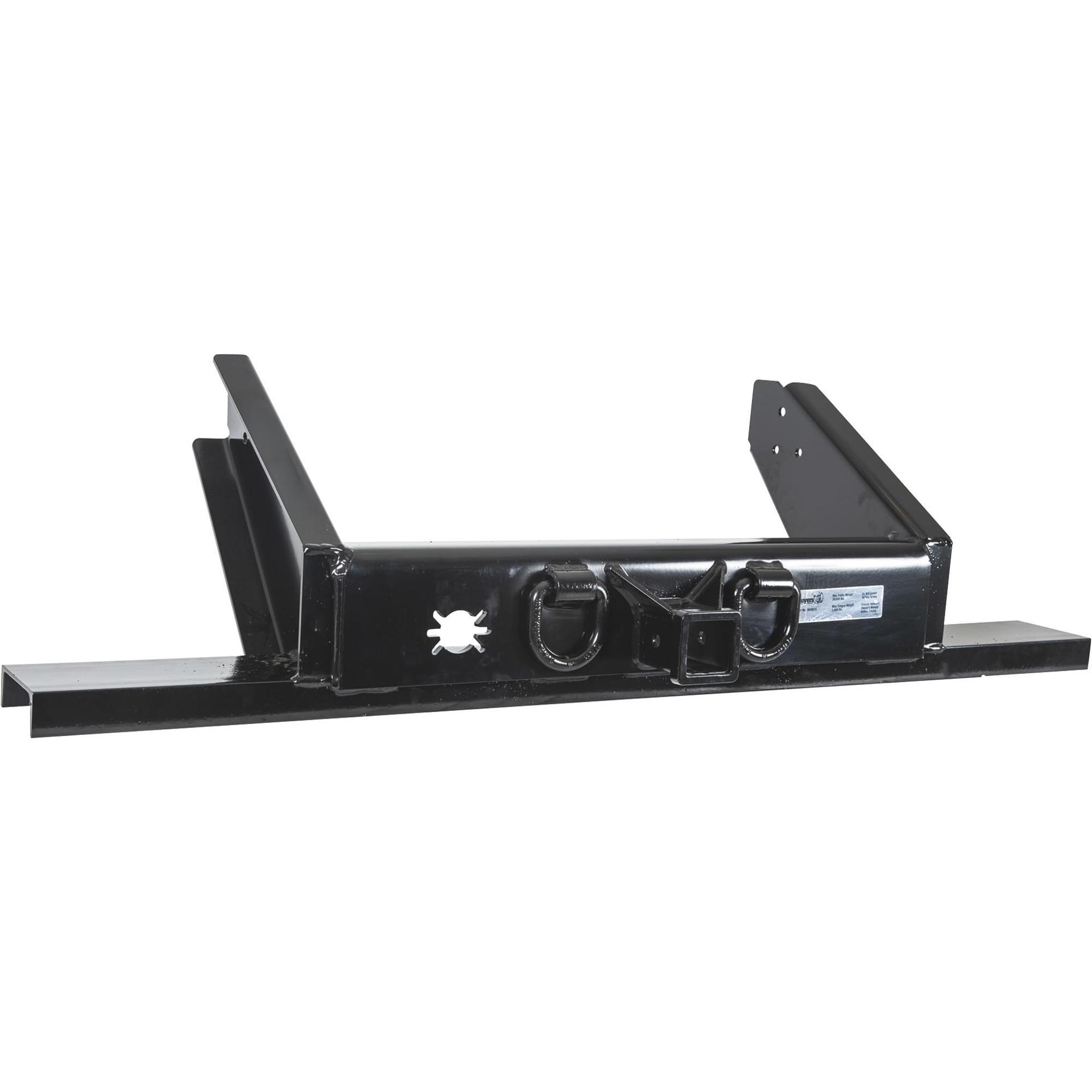 BUYERS PROD 1809070 Flatbed/Flatbed Dump Hitch Plate Bumper with 2-1/2 Inch Receiver, 20,000 MGTW, Pintle Hook Hitch Plate, Flatbed Truck Accessories - High quality product image showing BUYERS PROD 1809070 Flatbed/Flatbed Dump Hitch Plate Bumper with 2-1/2 Inch Receiver, 20,000 MGTW, Pintle Hook Hitch Plate, Flatbed Truck Accessories details and features