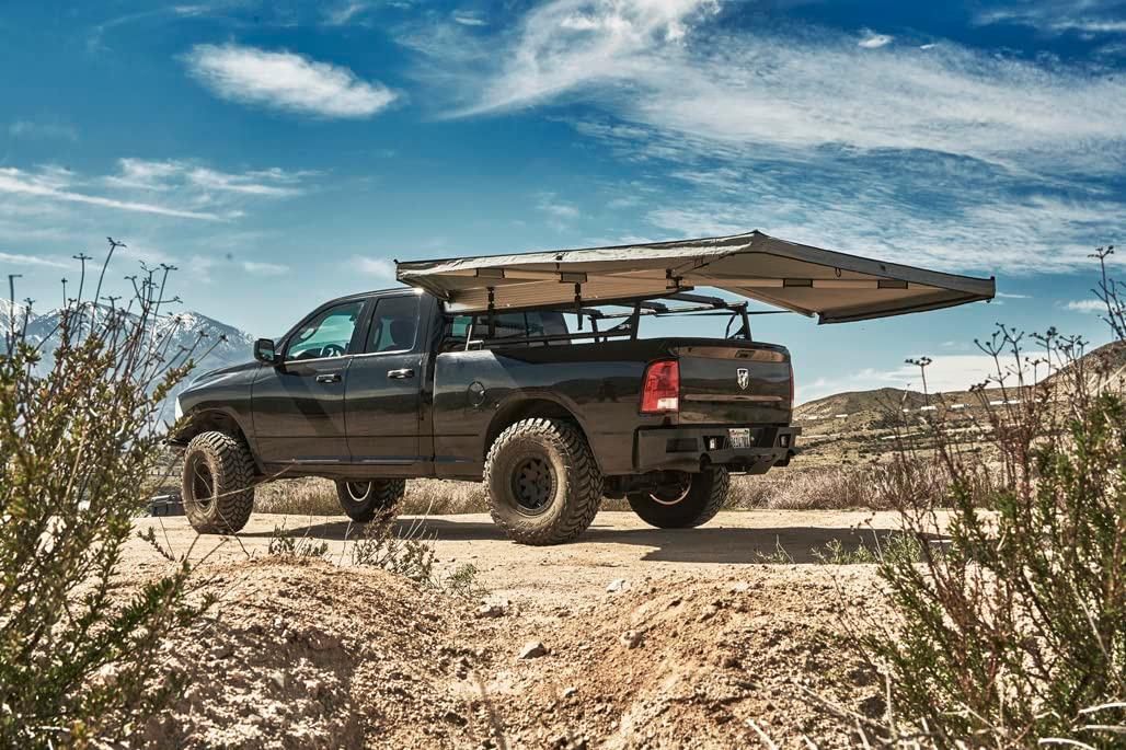 BODY ARMOR 20023 4x4 Sky Ridge 270 Awning Driver Side with Mountng Brackets - High quality product image showing BODY ARMOR 20023 4x4 Sky Ridge 270 Awning Driver Side with Mountng Brackets details and features