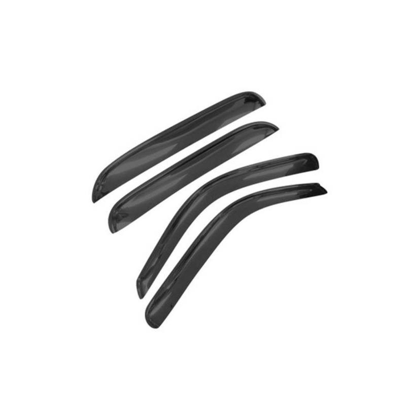 BLACK HORSE 1494711IN [BHOR] in Channel Rain Guards/Wind Deflectors Compatible with 2020-2024 Kia Telluride Smoke 4 PCs