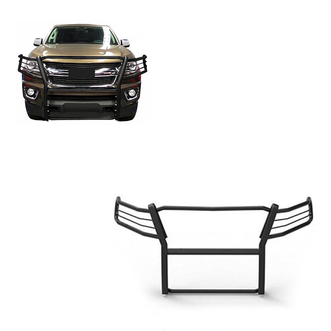 BLACK HORSE 17GC15MA Grille brush Bumper Guard Modular Black Compatible with 2015-2022 Chevrolet Colorado|2015-2022 GMC Canyon(Excludes ZR2 submodel) - The Twister Group Tools product