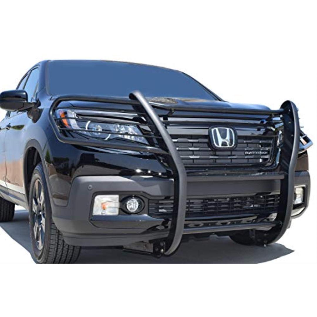 BLACK HORSE 17H01MA Grille brush Bumper Guard Modular Black Compatible with 2016-2019 Honda Ridgeline - The Twister Group Tools product