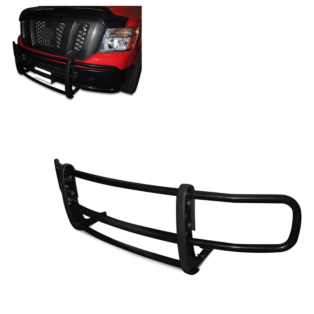 BLACK HORSE 17NINVMA SPARTAN Grille brush Bumper Guard Modular Black Compatible with 2012-2023 Nissan NV1500|2012-2023 Nissan NV2500|2012-2023 Nissan NV3500 - The Twister Group Tools product