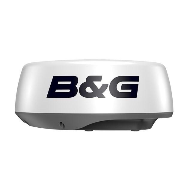 B&G 000-14540-001 RADAR HALO20 20FT 24NM 20M, Radome; 20 Inch Dome; 24 Nautical Miles Range; Up To 24 RPM Range; 20 Inch Diameter x 8.8 Inch Height Overall Dimension; White; IPX6 Waterproof; 20 Watt Power Consumption