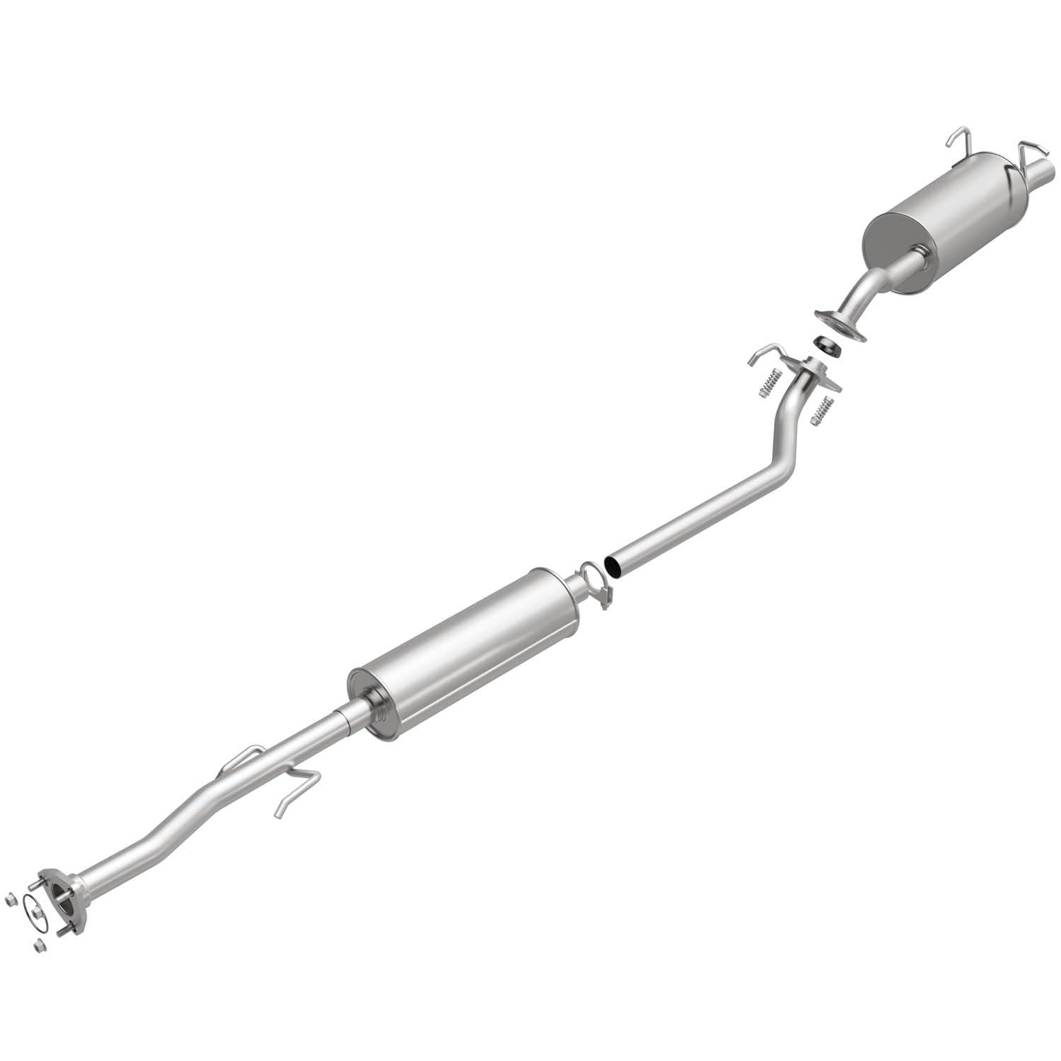 BRE EXHAUST 106-0086 Direct-Fit Replacement Exhaust System For 2007-2009 Honda CR-V 2.4L - High quality product image showing BRE EXHAUST 106-0086 Direct-Fit Replacement Exhaust System For 2007-2009 Honda CR-V 2.4L details and features