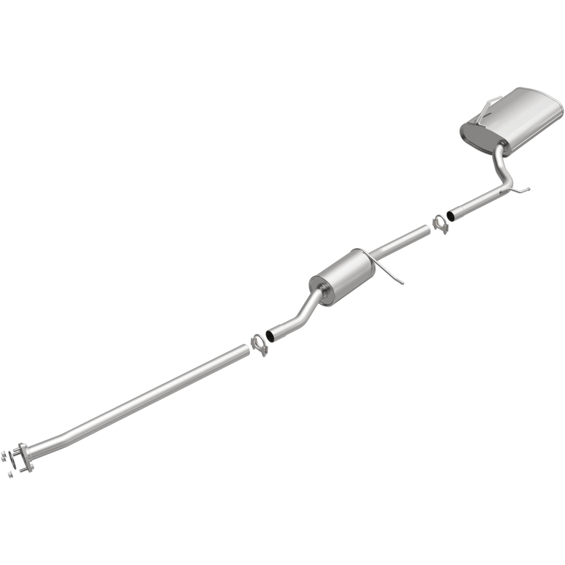 BRE EXHAUST 106-0151 Direct-Fit Replacement Exhaust System For 2003-2007 Honda Accord 2.4L - High quality product image showing BRE EXHAUST 106-0151 Direct-Fit Replacement Exhaust System For 2003-2007 Honda Accord 2.4L details and features