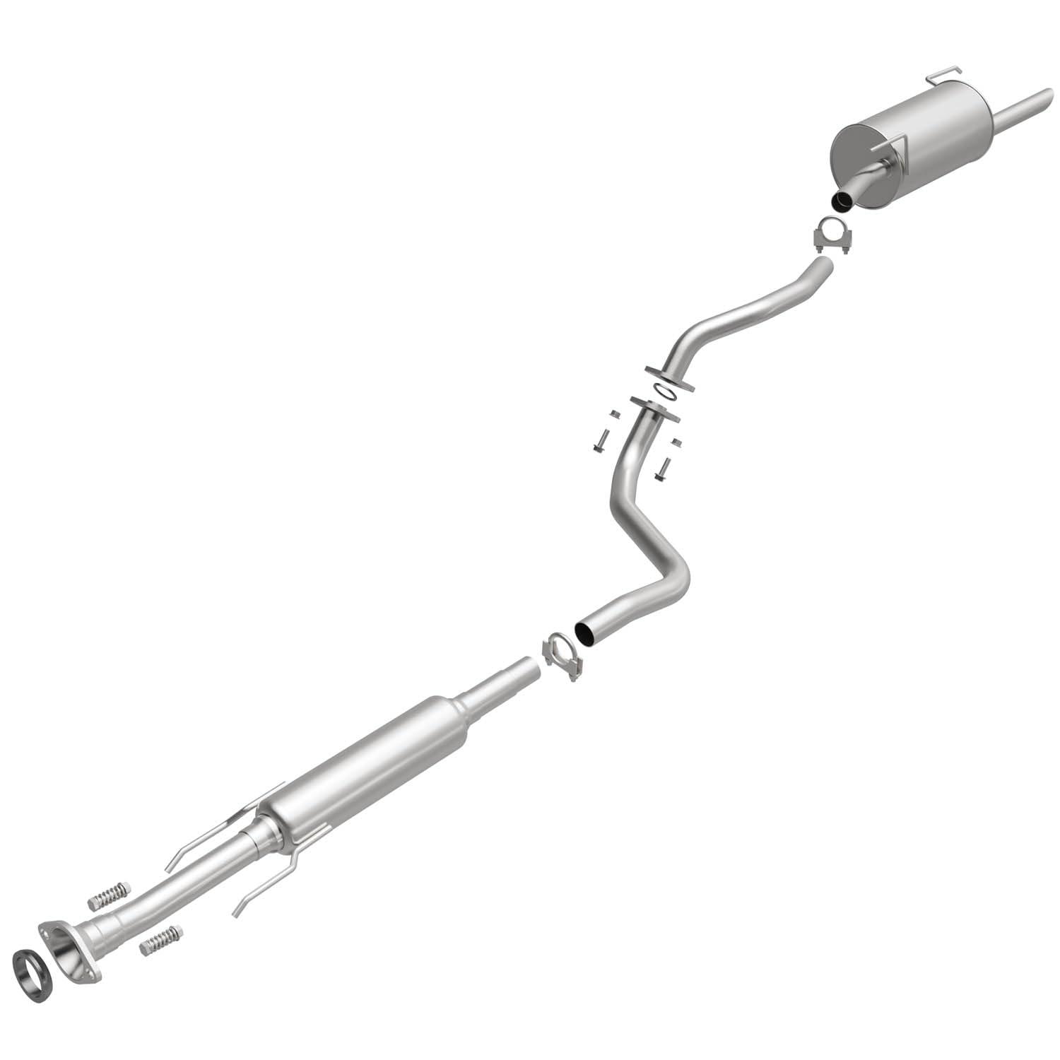 BRE EXHAUST 106-0157 Direct-Fit Replacement Exhaust System For 2012-2017 Nissan Versa 1.6L - High quality product image showing BRE EXHAUST 106-0157 Direct-Fit Replacement Exhaust System For 2012-2017 Nissan Versa 1.6L details and features