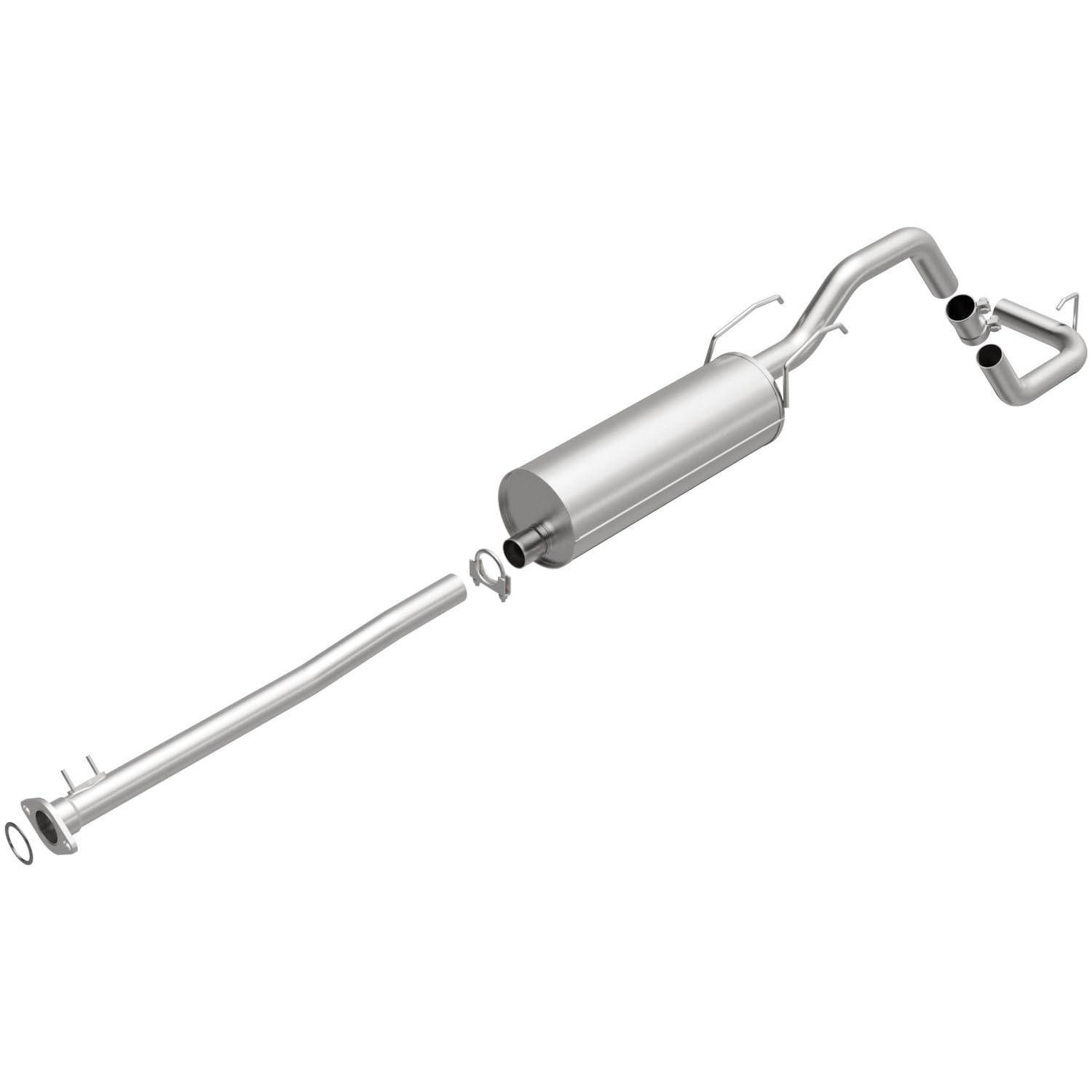 BRE EXHAUST 106-0219 Direct-Fit Replacement Exhaust System For 2000-2004 Toyota Tacoma 2.7L, For 121.9 INCH Wheelbase, For 103.3 INCH Wheelbase - High quality product image showing BRE EXHAUST 106-0219 Direct-Fit Replacement Exhaust System For 2000-2004 Toyota Tacoma 2.7L, For 121.9 INCH Wheelbase, For 103.3 INCH Wheelbase details and features