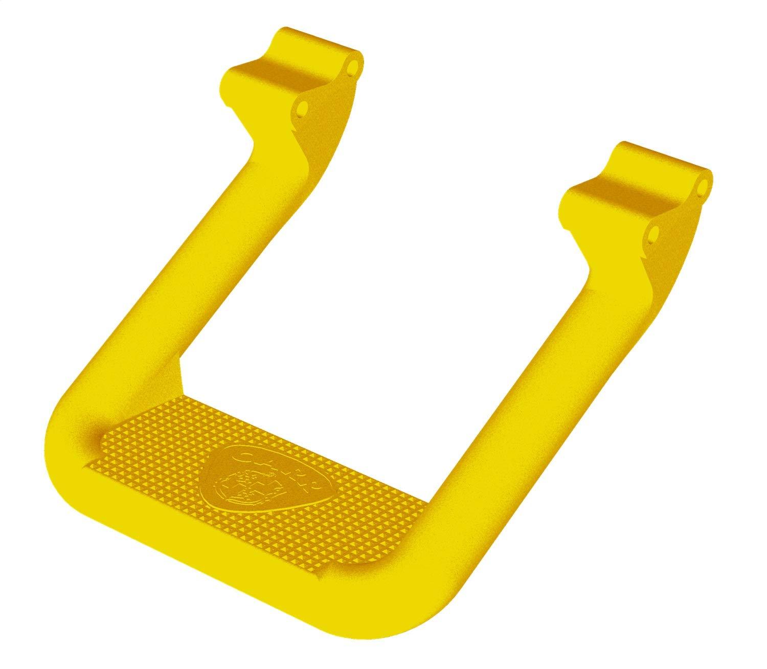 CARR 104997 Hoop II Step Xp7 Safety Yellow Powder Coat Pair - High quality product image showing CARR 104997 Hoop II Step Xp7 Safety Yellow Powder Coat Pair details and features