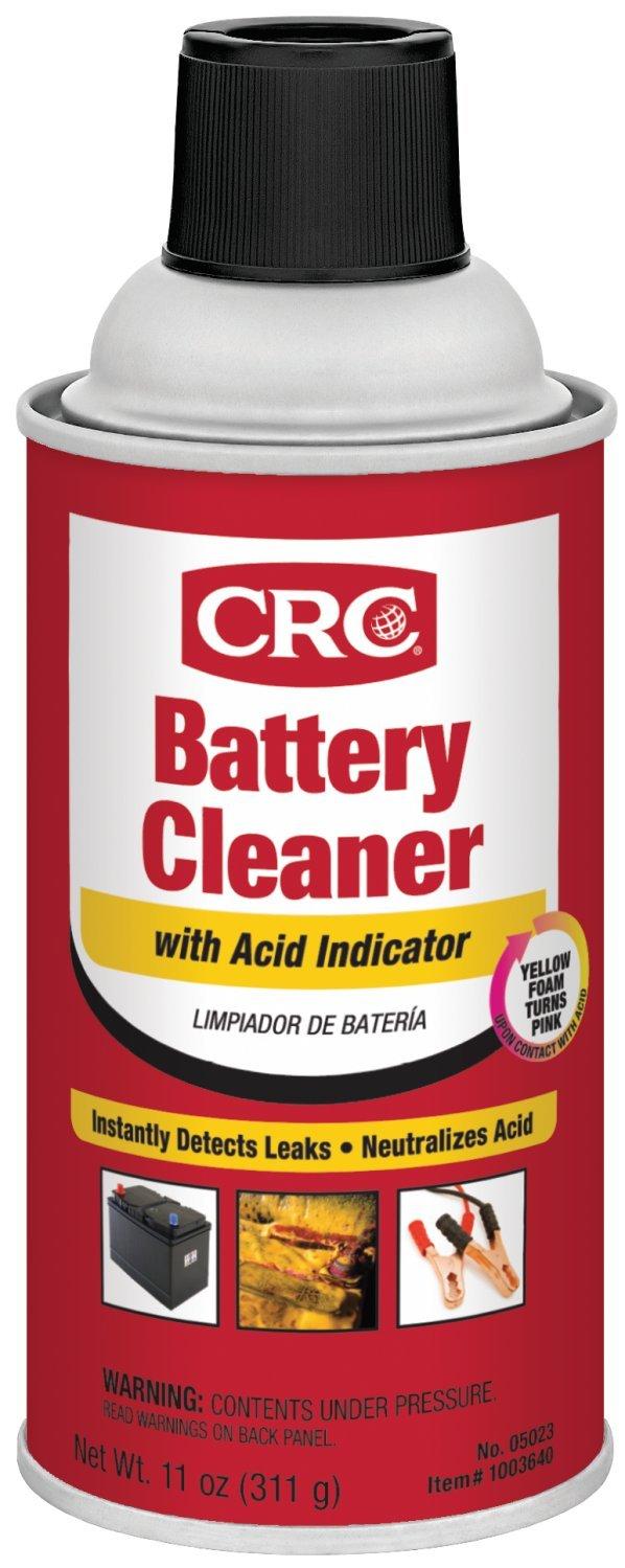 CRC 05023 Battery Cleaner with Acid Indicator - 11 Wt Oz.