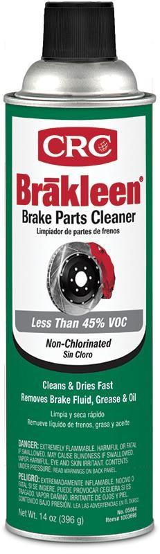 CRC 05084 20 OZ AEROSOL BRAKLEEN BRAKE PARTS CLEANER (Case of 12)