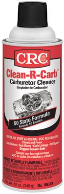 CRC 05379 Clean-R-Carb Carburetor Cleaner, 12-oz.