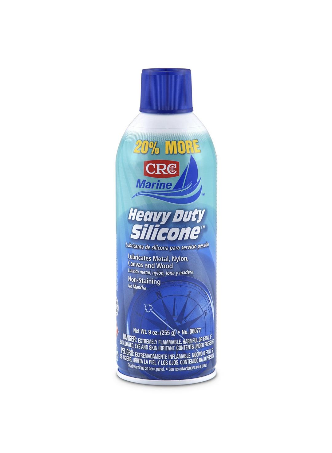 CRC 06077 Heavy Duty Silicone Lubricant, 9-Ounce - The Twister Group Tools product
