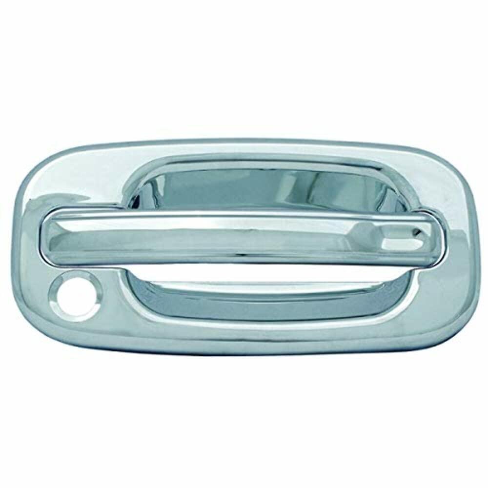 COAST TO COAST CCIDH68101B Chrome Door Handle Cover without Passenger Side Keyhole - Pack of 2 - High quality product image showing COAST TO COAST CCIDH68101B Chrome Door Handle Cover without Passenger Side Keyhole - Pack of 2 details and features