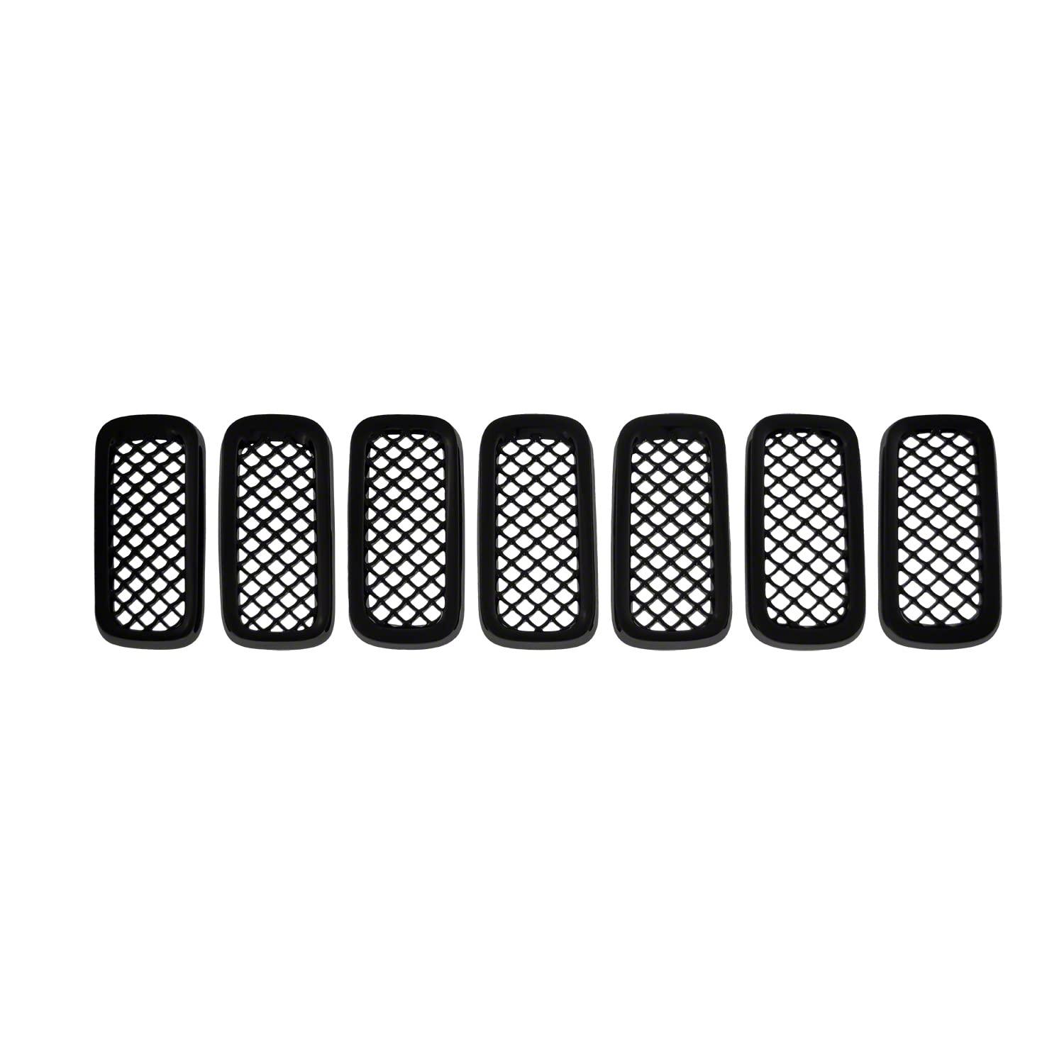 COAST TO COAST ABS6439B Grille Insert; Overlay; 7 Piece; Black; ABS Plastic - High quality product image showing COAST TO COAST ABS6439B Grille Insert; Overlay; 7 Piece; Black; ABS Plastic details and features
