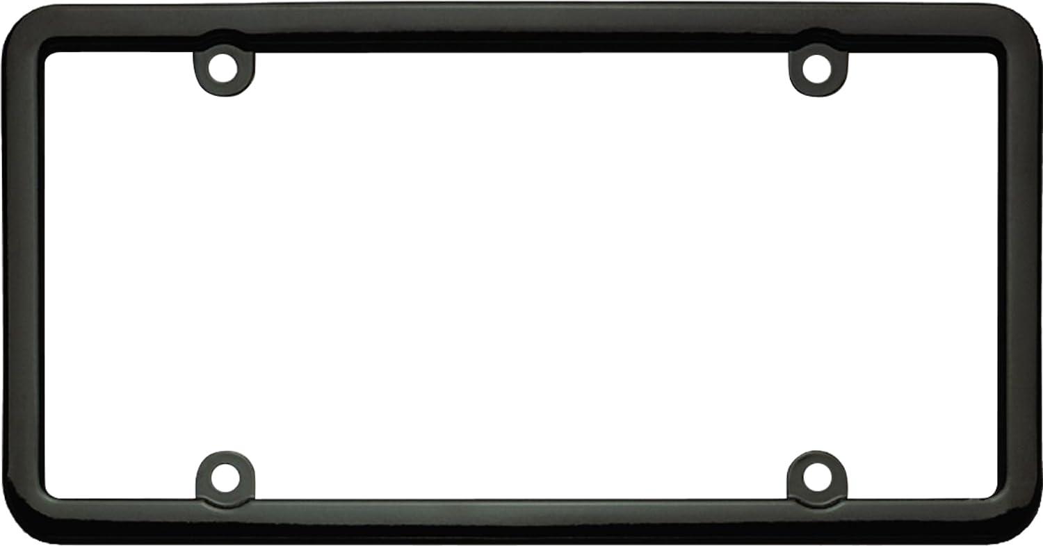 CRUISER 20050 Classic Lite License Plate Frame, Black,1 frame - High quality product image showing CRUISER 20050 Classic Lite License Plate Frame, Black,1 frame details and features