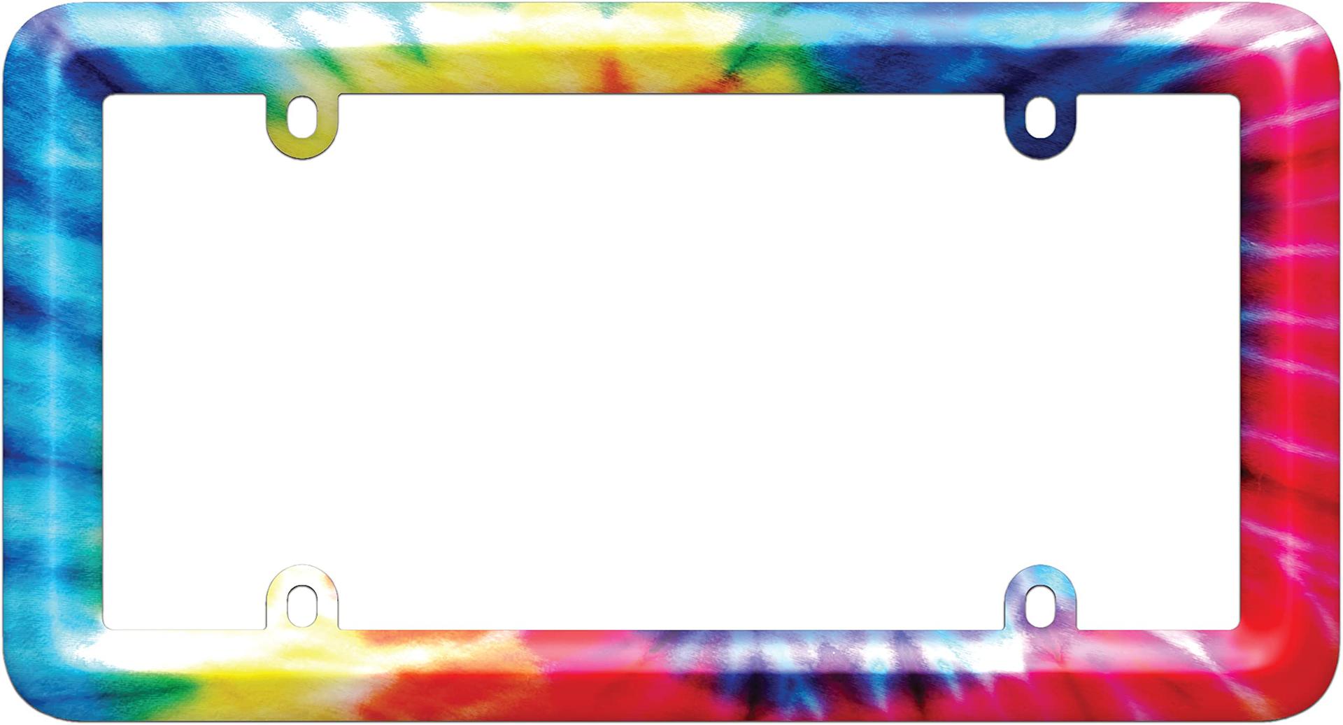 CRUISER 23801 Tie Dye License Plate Frame - High quality product image showing CRUISER 23801 Tie Dye License Plate Frame details and features