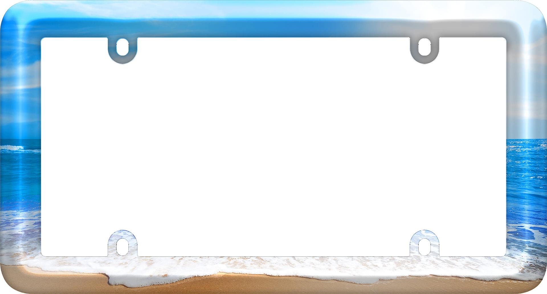 CRUISER 23803 Beach License Plate Frame - High quality product image showing CRUISER 23803 Beach License Plate Frame details and features
