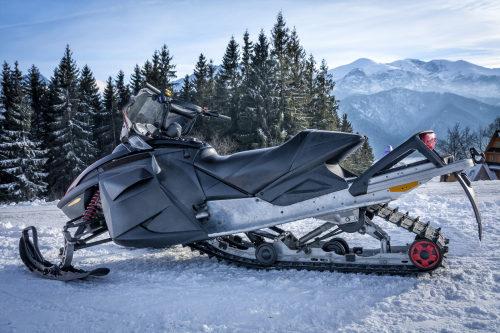 CARVER 1001S02 Carber by Covercraft Sun-Dura Small Snowmobile Cover-Black - 1001S-02