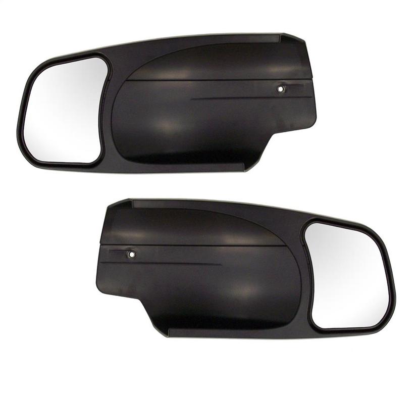 CIPA 10900 Custom Towing Mirror - Chevy/GMC/Cadillac, Pair, black