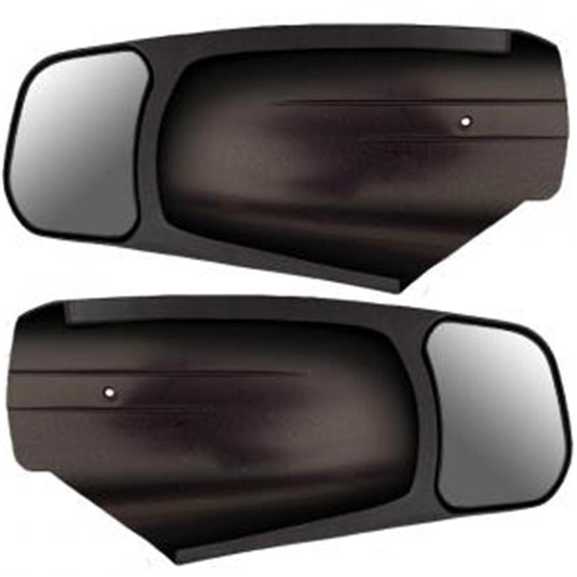 CIPA 10950 Chevrolet/GMC Custom Towing Mirror - Pair, Black