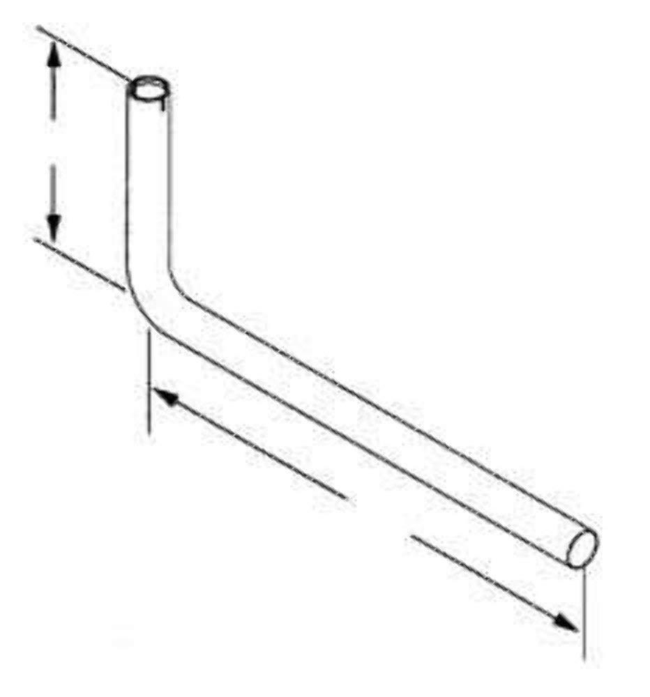 CUMMINS 155-3481-01 Onan Exhaust Tailpipe - High quality product image showing CUMMINS 155-3481-01 Onan Exhaust Tailpipe details and features