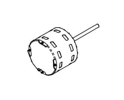 COLEMAN MACH 1468A3219 MOTOR BLOWER INSIDE, Replacement For Coleman Models 6535/ 6538/ 46515; Inside - The Twister Group Tools product