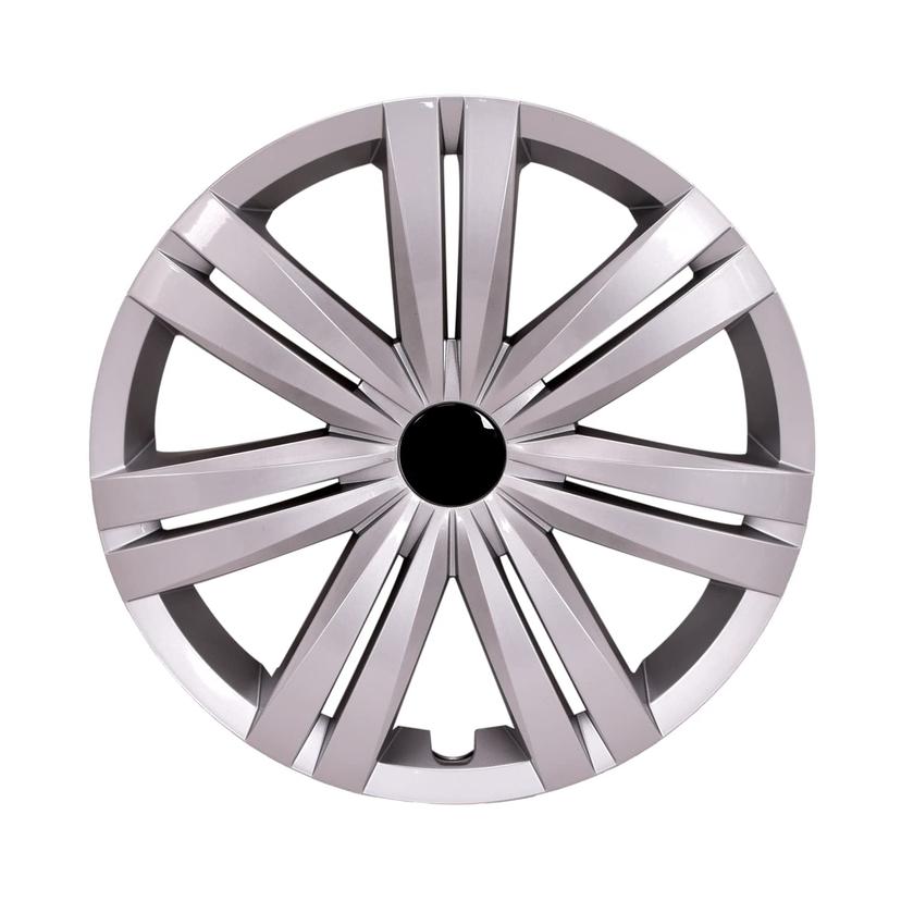 COAST TO COAST 54716S 54616S Silver Wheel Cover Accessories Fit 2015-2017 Volkswagen Jetta S Model