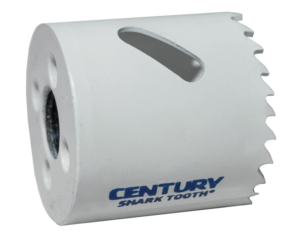 CENTURY 05038 Hole Saw; SHARK TOOTH; For Cutting Multiple Materials; Two 2-3/8 Inch Diameter Saws; 1-1/2 Inch Cutting Depth; Without Arbor - The Twister Group Tools product
