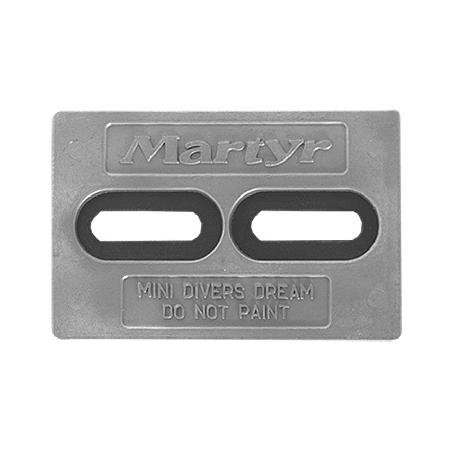CMP CMDIVERMINIA HULL ANODE MINI DIVERS DREAM (1/2, Aluminum; Hull Anode; 5.9 Inch Length x 3.9 Inch Width x 1/2 Inch Height - High quality product image showing CMP CMDIVERMINIA HULL ANODE MINI DIVERS DREAM (1/2, Aluminum; Hull Anode; 5.9 Inch Length x 3.9 Inch Width x 1/2 Inch Height details and features